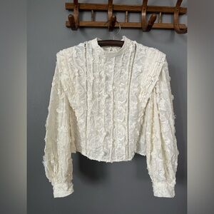 FARM Rio Star Top Size Small in White